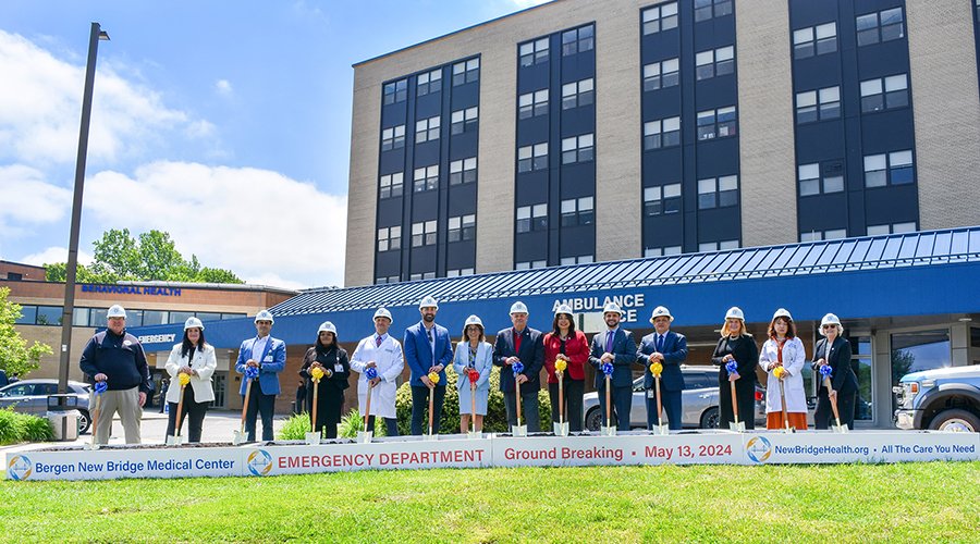 Bergen New Bridge Medical Center Holds Groundbreaking Ceremony for  Major Emergency Department Expansion